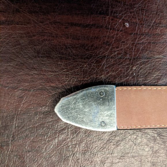 Brighton Black Embossed Belt - Picture 7 of 11